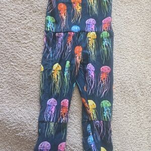 Muse Threads Colorful Jellyfish Print Infant Convertible Pants